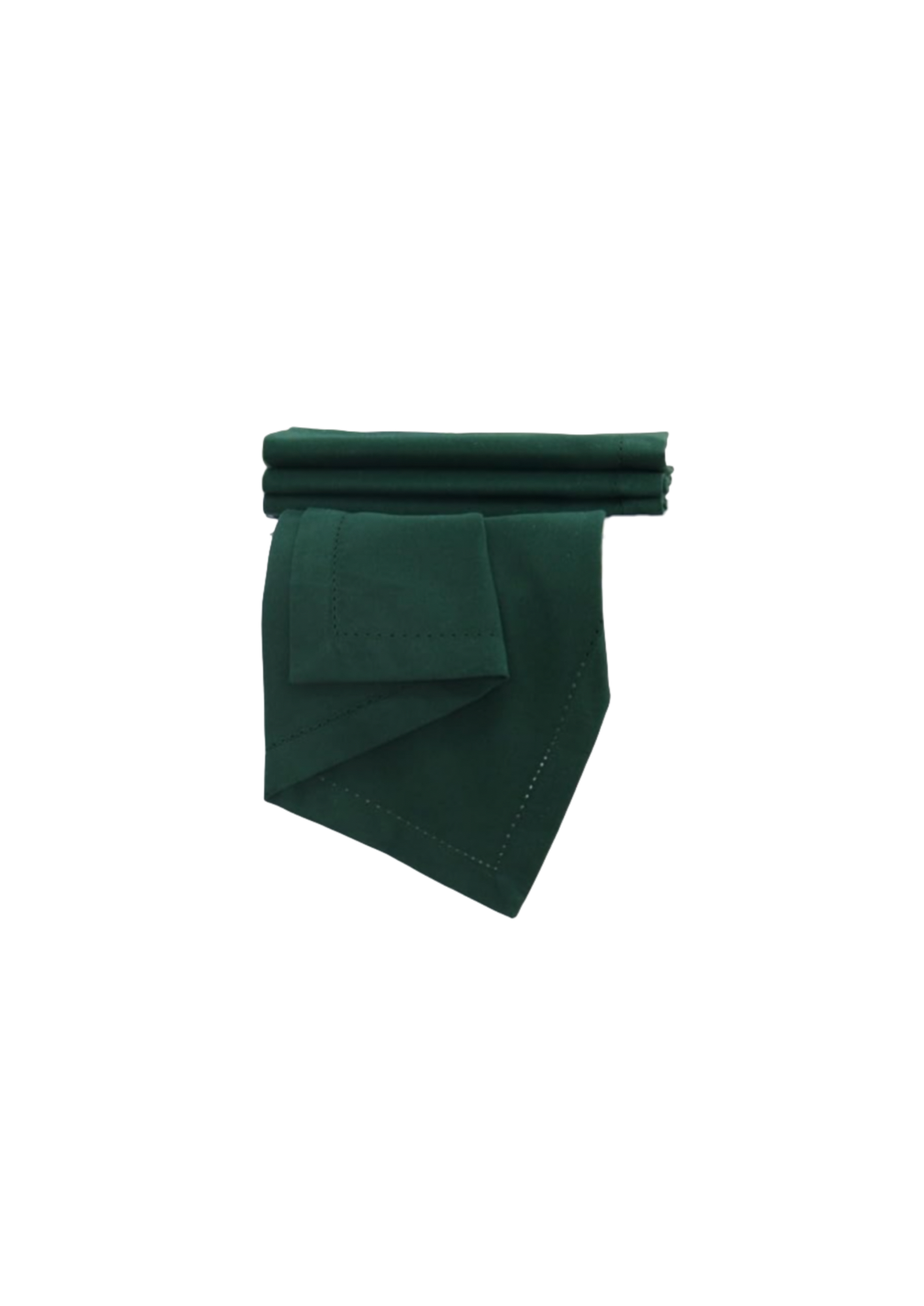 Dark green cotton
