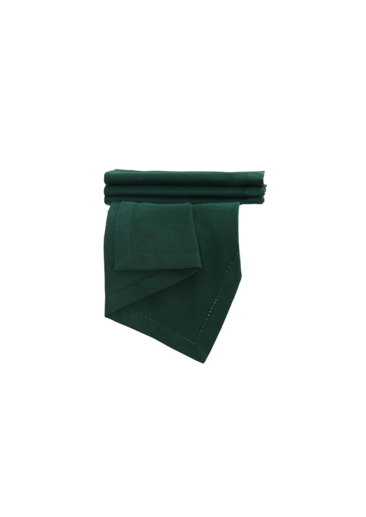 Dark green cotton