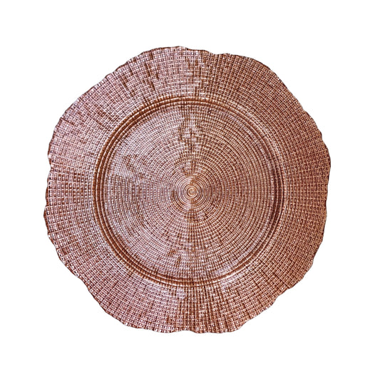 Baja plato rose gold