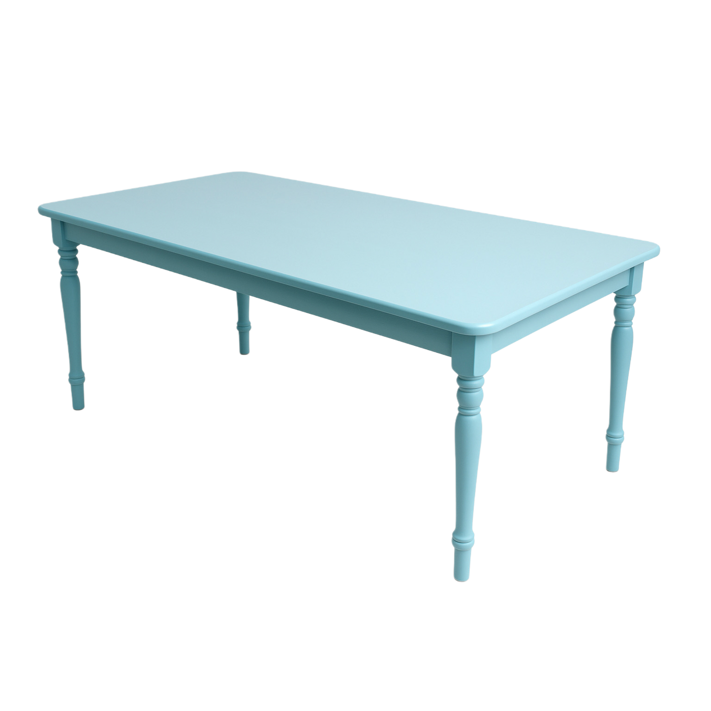 Baby blue table