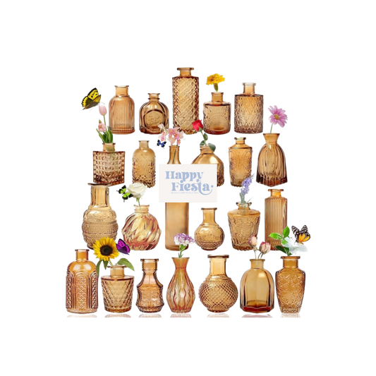 Amber vases (precio unitario)