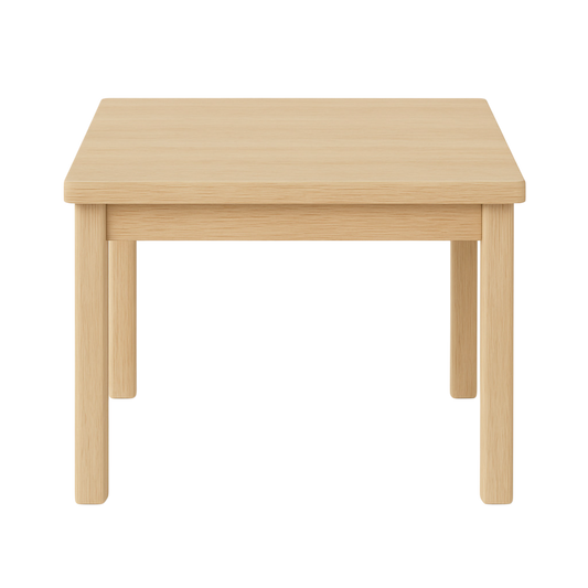 Baby wood table