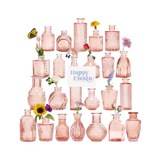 Pink vases (precio unitario)